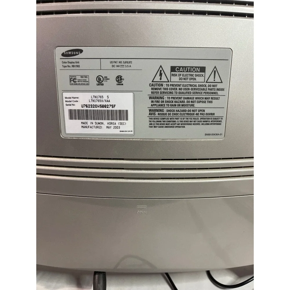 Samsung LTN1765 17